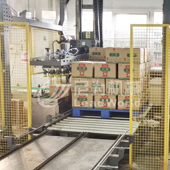 坐標(biāo)式碼垛機(jī)，自動化包裝生產(chǎn)線不可缺一的設(shè)備之一